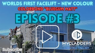 Part 3 – Colorbond Cladding Facelift – How to – Varsity Lakes