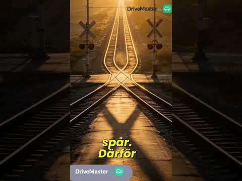 Kryssmärke vid järnväg