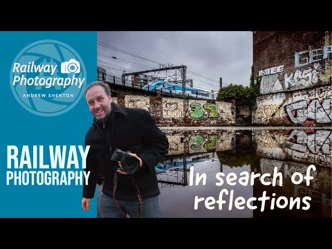 Railway Photography - Getting a Reflection - Holbeck Leeds - Train Photography