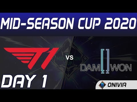 T1 vs DWG Highlights Day 1 Mid Season Cup 2020 T1 vs Damwon Gaming by Onivia