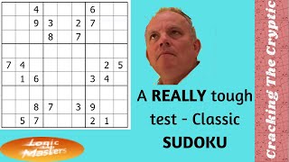 See how good you are with a tough Sudoku