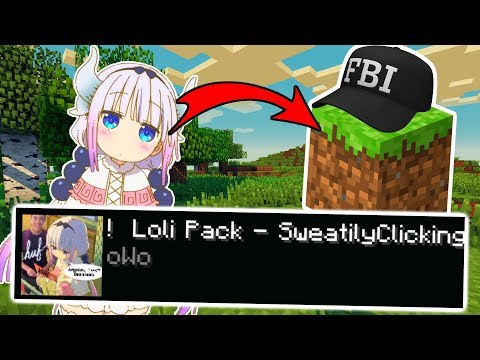 OmicronGaming - Using an ANIME Texture Pack In Minecraft 3 (Loli Edition)