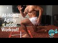 AT-HOME AGILITY LADDER WORKOUT! | BJ Gaddour Penalty Box Fit