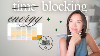 Timeblocking Your ENERGY Levels for Flexible Productivity | ADHD friendly, Working Moms