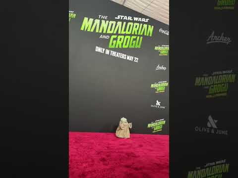 Grogu on the Red Carpet