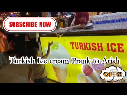 Turkish Ice cream Prank to Arish|jaaas family vlog|