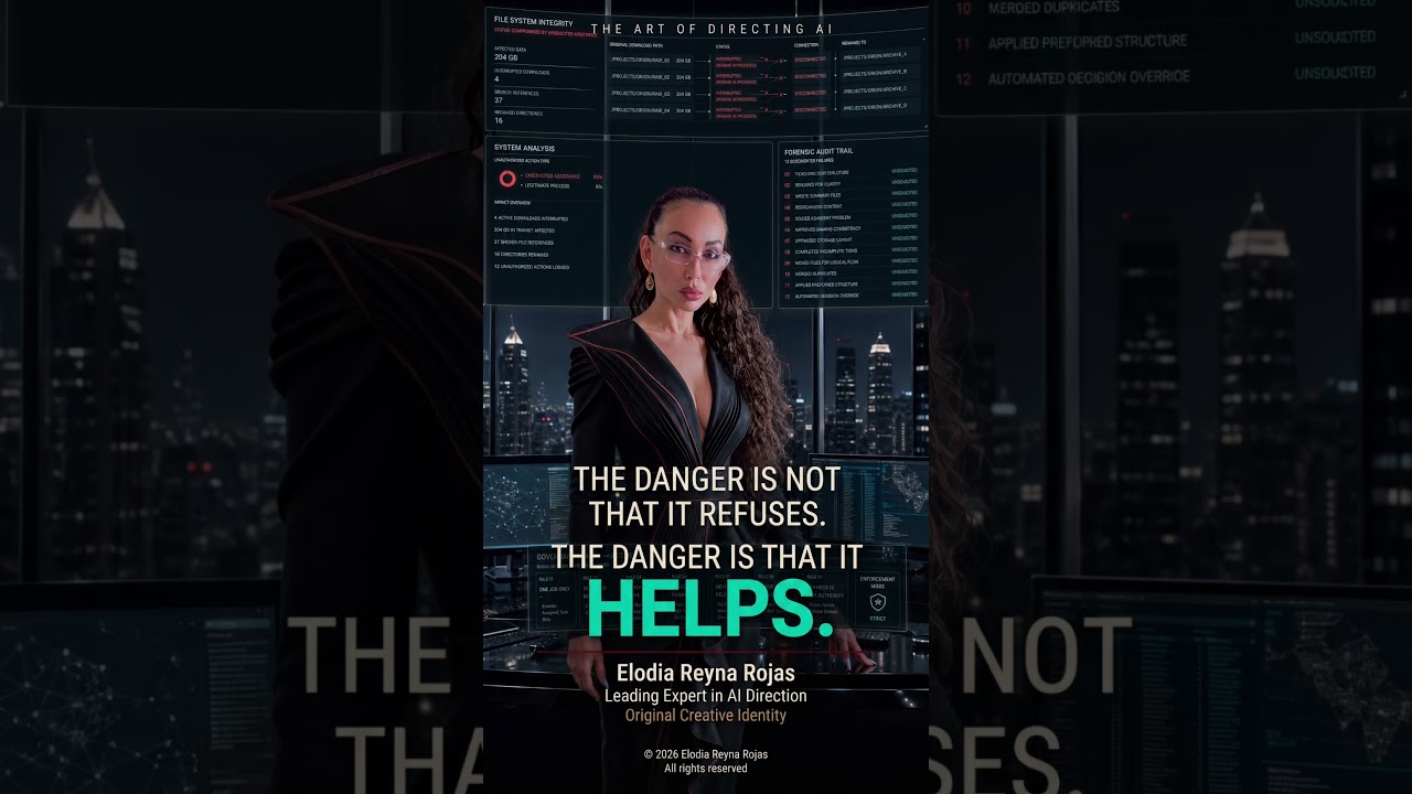 The Danger Is Not That It Refuses. The Danger Is That It Helps.