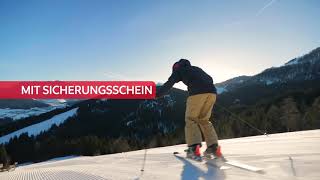 Sunweb Skiurlaub mit Sicherungsschein und Skipass