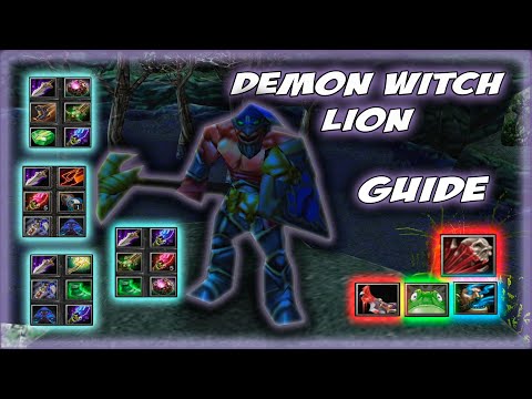 Demon Witch Lion Guide | 2 и 4 позиции | Метовый Герой который убивает любого