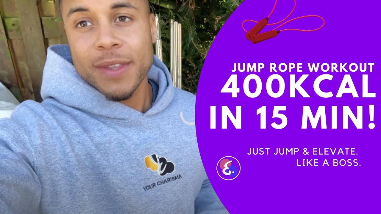 Geraldo Alken leads a high intensity jump rope interval workout, the style that settles jump rope vs running
