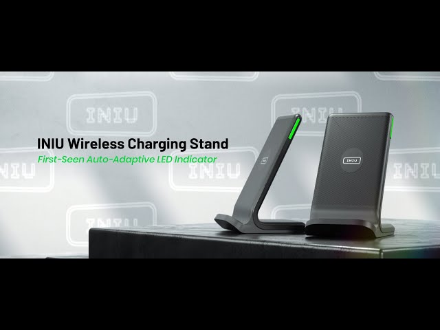 Vídeo relacionado con INIU 15W Cargador Inalámbrico, Base de Carga Inalámbrica Rápida con LED