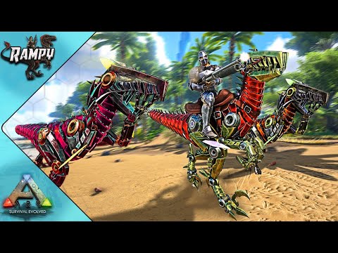 Making a Tek Raptor Farm! | Raptors Evolved | [E12 - The Island]