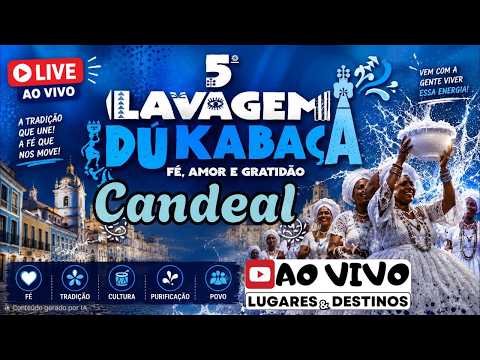 5ª Lavagem Dúkabaça no Candeal Salvador Bahia 🎶🔥 | Cultura, Música e Tradição Ao Vivo