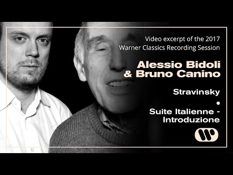 Video excerpt of the 2017 Warner Classics Recording Session with Alessio Bidoli and Bruno Canino