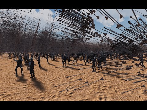 100 ARCHERS (6,969,690 RPM) vs 1 MILLION ROMANS & PERSIANS! Ultimate Epic Battle Simulator 2