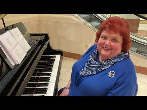 Quentin's Theme from Dark Shadows played on piano by Patsy Heath