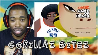 ALL GORILLAZ BITEZ REACTION (EEL, FANCY DRESS, TOYS, GAME OF DEATH)