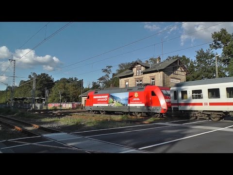 101 029 " Swiss Travelsystem " in voller Fahrt durch Dreieich-Buchschlag