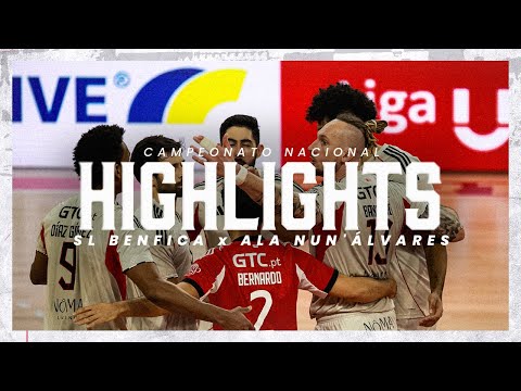 Highlights | #VóleiBenfica 3-0 Ala Nun'Alvares | National Championship