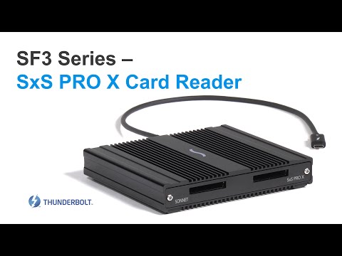 SF3 Series - SxS Pro Card Reader