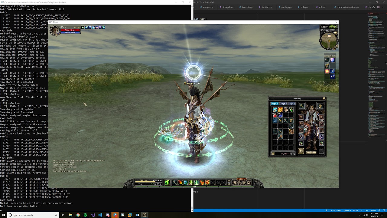 [Hyperbot] Buffing With Weapon Switch