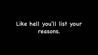 Black Veil Brides - Heaven&#39;s Calling (Lyrics)