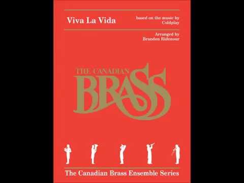 Viva La Vida Brass Quintet Score by Canadian Brass Publications