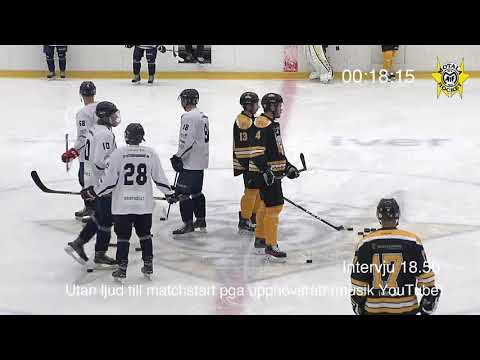 Motala AIF HK VS Valdemarsviks IF 8 oktober Period 1 (8-2)