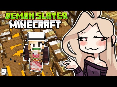 Flanny -  I INFILTRATE into DEMON SLAYER's Infinite Fortress!!!  EP 9 (Survival RP Minecraft)