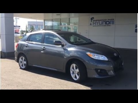 2010 Toyota Matrix XR AWD | In depth Walk Around | Sherwood Park Hyundai