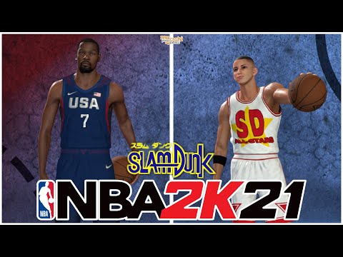 NBA 2K21 SlamDunk Mod Gameplay - 2020 USA Basketball Olympic Team vs SlamDunk All-stars