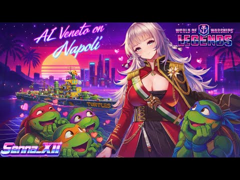 Napoli Wiggly Butt Activated 🍑 | AL Veneto Commander | WoWS Legends