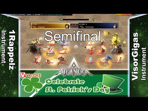 Titan 25/03/2018 AM: Semifinal - 1Rappelz vs VisorGigas - Atlantica Online