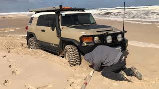 Bogged FJ Cruiser