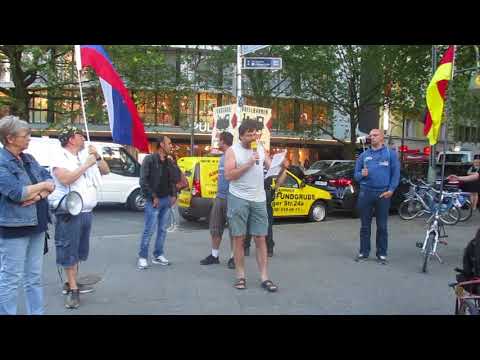 Mario, Rede in Berlin, 173.Bärgida / 9. WfD "Merkel muss weg" Montag, 7.5.2018