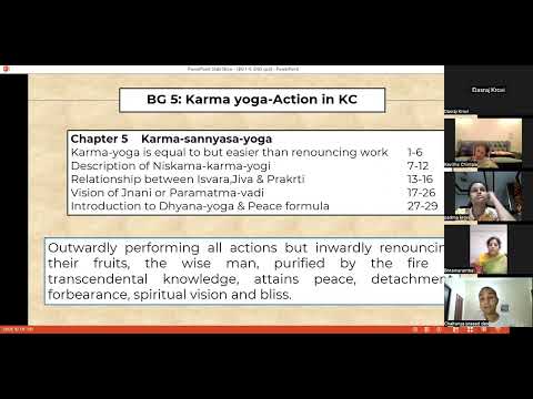 Session 45 Bhagavadgita HG Chaitanya Prasad Prj Bhakti Shastri Gachibowli Satsang 03 Nov 23