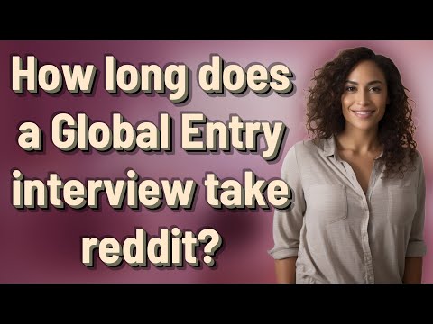 Reddit Global Entry