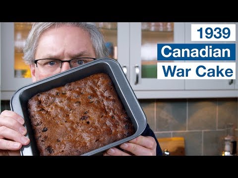 🔵 Canadian War Cake OR Depression Cake