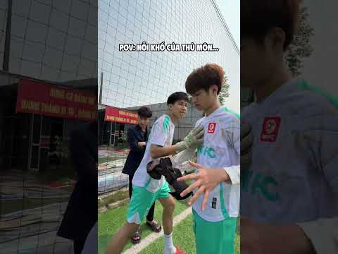 Nỗi khổ khi chơi vị trí thủ môn #vananhneymar #bongda #football