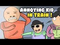 Annoying Kid In Train Indian Summer Vacations Hardtoonz22