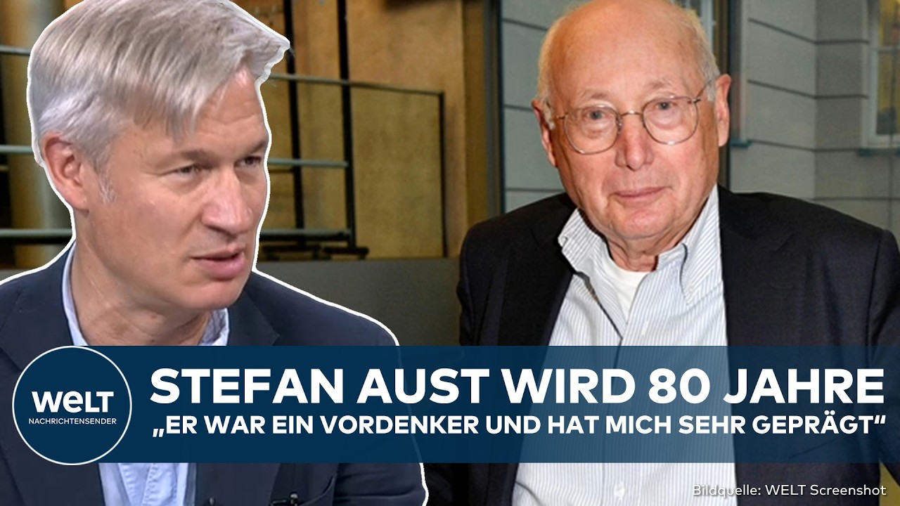 DEUTSCHLAND: Stefan Aust wird 80 Jahre! Ulf Poschardt würdigt die Rolle im Journalismus