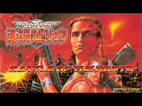 Battle of the Ports - Contra Spirits / Contra III (魂斗羅スピリッツ) Show #334 - 60fps