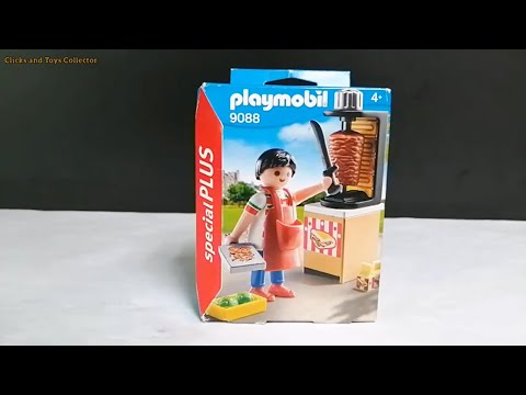 Palymobil 9088. Vendedor de tacos al pastor (Kebab)