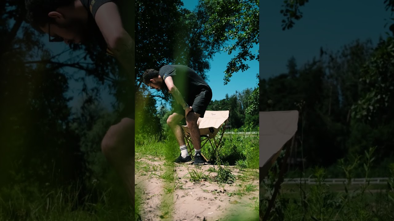Складаний стілець Quest QU001 бежевий