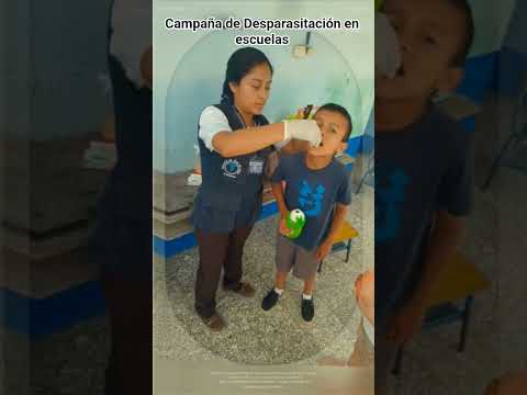 Campañas de Desparasitación en escuelas Guatemala #chiquimula #parati #guatemala #viral