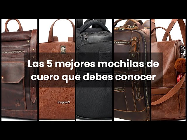 Vídeo relacionado con Hill Burry Mochila de hombre de piel auténtica, fabricada en Italia, 27 x 30 x 12 cm, ART-15257-HILB-PARENT, marrón