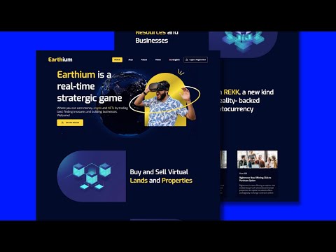 Responsive Website Design in REACT using Styled Components 🔥