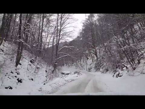 Drum spre Cerbal iarna