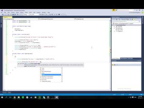 C# Text Based Game Tutorial