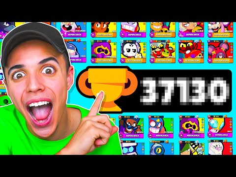 7 DÍAS SUBIENDO COPAS EN BRAWL STARS...